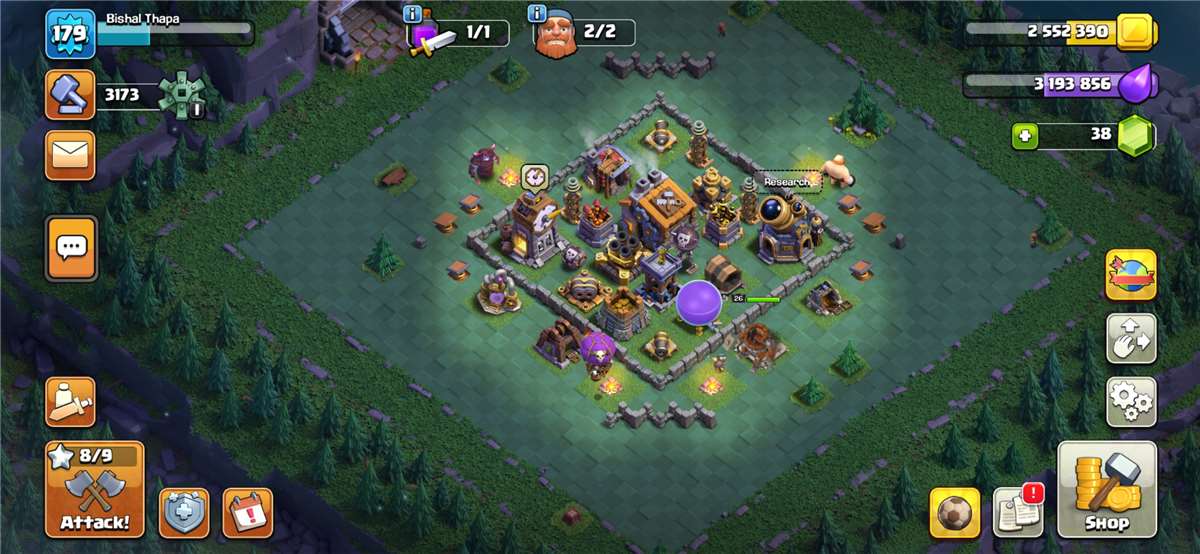 Game account sale Clash of Clans